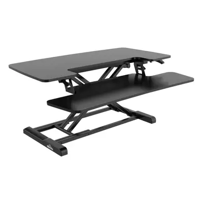 Sealey DH15 Dellonda 89Cm Height Adjustable Standing Desk Converter 50Cm Max Height 15Kg Capacit