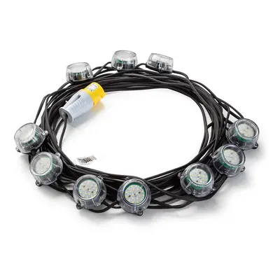 Defender E89354 22M Heavy Duty Led Encapsulated Festoon String Lights 50W 110V 50W Each 1