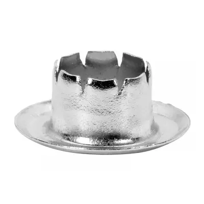 Rapid 5000411 Eyelets 8Mm Pack Of 25 + Metal 2 Piece Anvil