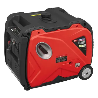 Sealey G3500I 3500W Inverter Generator 230V - 4-Stroke Engine