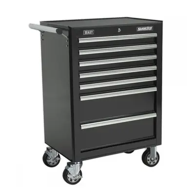 Sealey AP26479TB Rollcab 7 Drawer With Ball-Bearing Slides - Black