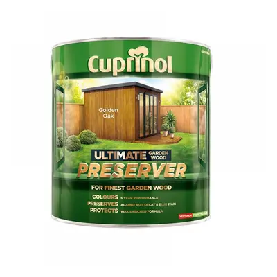 Cuprinol 5206089 Ultimate Garden Wood Preserver Golden Oak 4 Litre