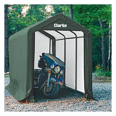 Clarke 3503580 Cis8612 Motorcycle Shelter/Shed (3.7 X 2 X 2.4M)