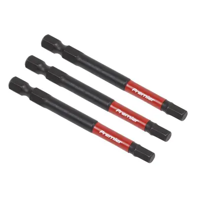 Sealey AK8263 Hex 5Mm Impact Power Tool Bits 75Mm - 3Pc