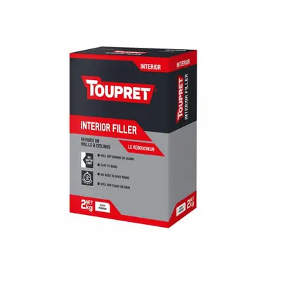 Toupret TTREB702GB Interior Filler 2Kg