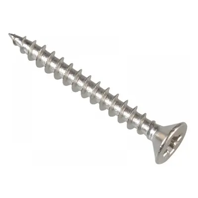 Forgefix POZI3530SS Multi-Purpose Pozi Compatible Screw Csk St S/Steel 3.5 X 30Mm Box 200