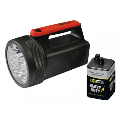 Lighthouse HL-LA3007 High-Performance 8 Led Spotlight With 6V Battery