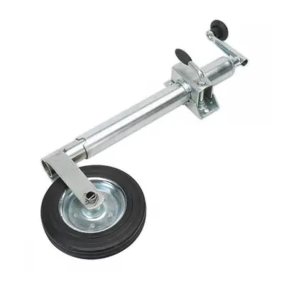 Sealey TB37 Jockey Wheel & Clamp Ø50Mm - Ø200Mm Solid Wheel