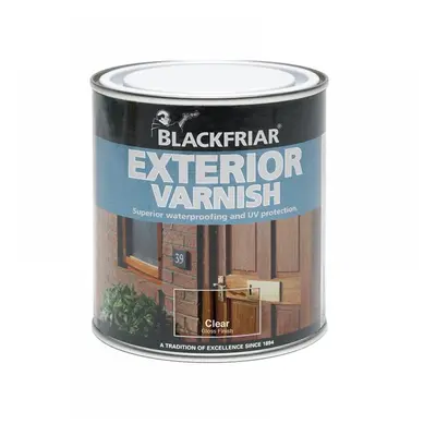 Blackfriar BF0090002F3 Exterior Varnish Uv77 Clear Satin 250Ml