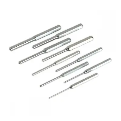 Sealey AK9109M Roll Pin Punch Set 9Pc 3-12Mm Metric