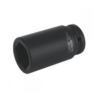 Sealey IS3432D Impact Socket 32Mm Deep 3/4inSq Drive