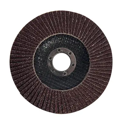 Silverline 868810 Aluminium Oxide Flap Disc 125Mm 40 Grit Each 1