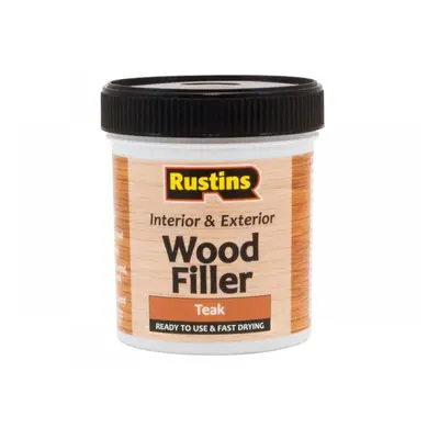 Rustins AWOOT250 Acrylic Wood Filler Teak 250Ml