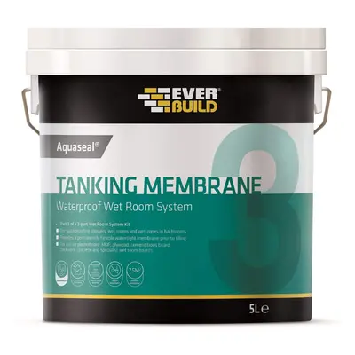 Everbuild Aquaseal Wet Room System Membrane 5Ltr