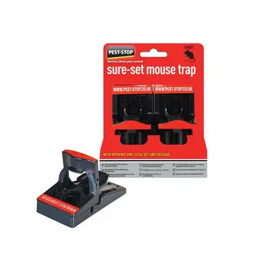 Pest-Stop (Pelsis Group) PSSPT Sure-Set Mouse Trap (Twin Pack)