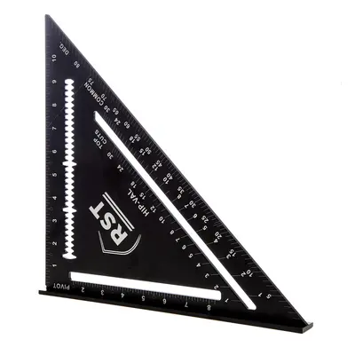 Rst ras12 Aluminium Black Rafter Square 12 Inch