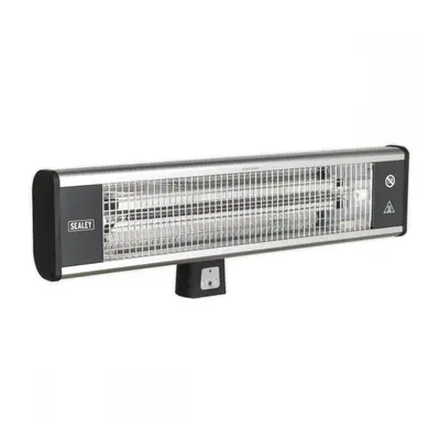 Sealey IWMH1809R High Efficiency Carbon Fibre Infrared Wall Heater 1800W/230V