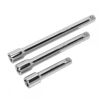 Sealey S0719 Extension Bar Set 3Pc 3/8inSq Drive