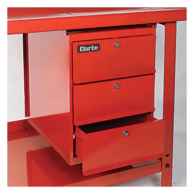 Clarke 7634300 Cd3Wb 3 Drawer Unit