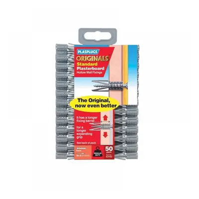 Plasplugs SCF552CC Scf 552 Originals™ Plasterboard Fixings (50)