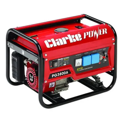 Clarke 8857852 Pg3800A.3000W(Max)Petrol Generator