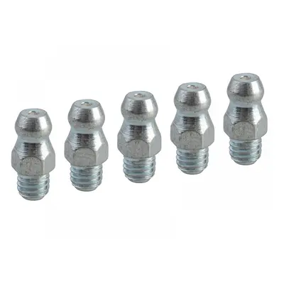 Faithfull AGN8422 Grease Nipple Straight M6 X 1.0 (Pack 5)