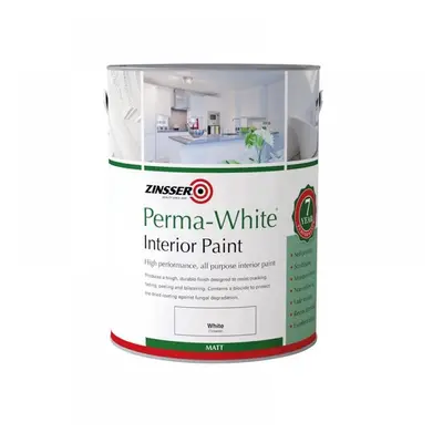 Zinsser ZN7070001D1 Perma-White® Interior Paint Matt 1 Litre