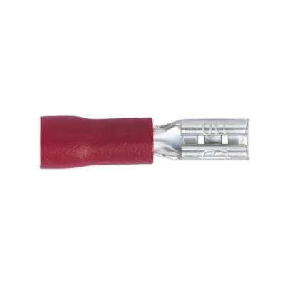 Sealey RT19 Push-On Terminal 2.8Mm Female Red Pack Of 100