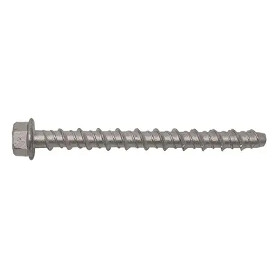 Fandf CCB6130 Concrete Bolts - Hex/Flange Head M6 X 130Mm (Box Of 100)