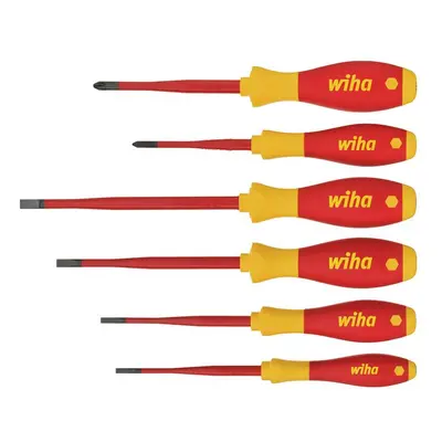 Wiha 35389 Softfinish® Electric Slimfix Sl/Ph Screwdriver Set 6 Piece