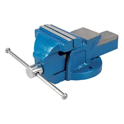 Silverline 633792 Engineers Workshop Vice 100Mm (4in) Jaw Capacity 120Mm / 4.5Kg Each 1