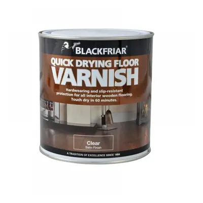 Blackfriar BF0270002D2 Duratough Floor Varnish Satin 1 Litre