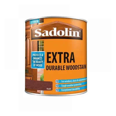 Sadolin 5028534 Extra Durable Woodstain Teak 1 Litre