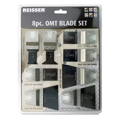 Reisser OMT8SET 8Pc. Omt Blade Set