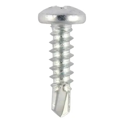 Timco 133Z Window Fabrication Screws - Pan - Ph - Self-Tapping Thread - Self-Drilling Point - Zi