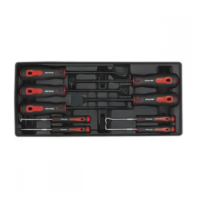 Sealey TBT23 Tool Tray With Scraper & Hook Set 9Pc