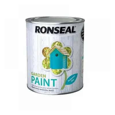 Ronseal 37416 Garden Paint Summer Sky 750Ml