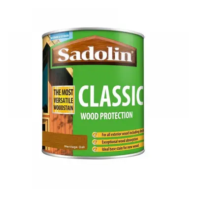 Sadolin 5090979 Classic Wood Protection Heritage Oak 1 Litre