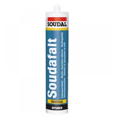 Soudal Soudafalt - Roof & Gutter Sealant Black 300Ml cartridge 24