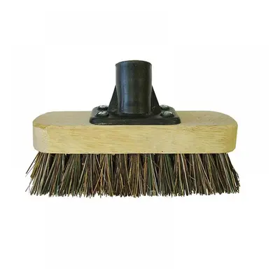 Faithfull Deck Scrub Broom Head 175Mm (7In) Threaded Socket