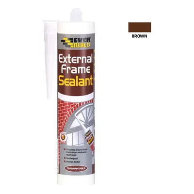 Everbuild Ext Frame Sealant Brown 290Ml