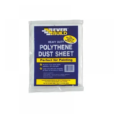 Everbuild Sika 484995 Polythene Dust Sheet 3.6 X 2.7M