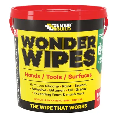 Everbuild Monster Wonder Wipes Tub 500