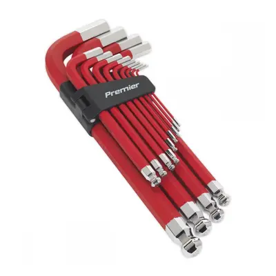 Sealey AK7187 Jumbo Ball-End Hex Key Set 13Pc Anti-Slip - Metric