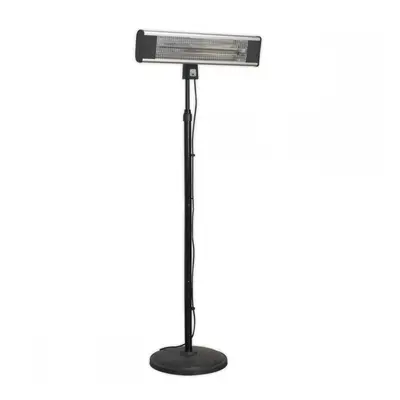 Sealey IFSH1809R High Efficiency Carbon Fibre Infrared Patio Heater 1800W/230V With Telescopic F