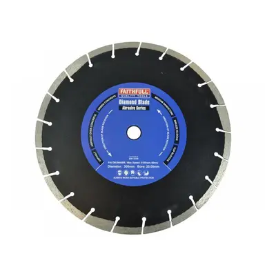 Faithfull SVA8030020 Abrasive Diamond Blade 300 X 20Mm