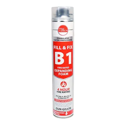 Timco 247760 B1 Fill & Fix Expanding Pu Foam - Gun Grade 750Ml Can 1