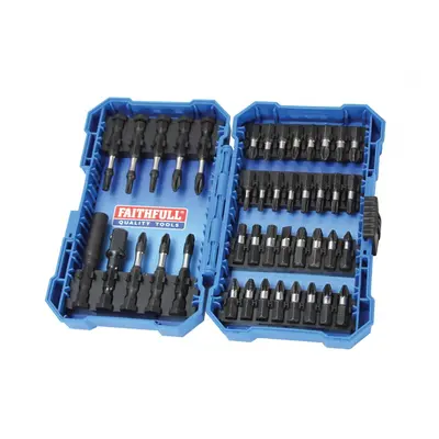 Faithfull MT00TB202006 Impact Screwdriver Bit Set 42 Piece