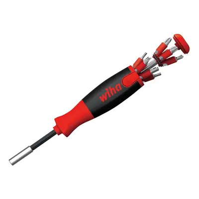 Wiha 38606 Liftup 25 Magnetic Screwdriver With Bit Magazine (Sl Ph Pz Tx Hex)