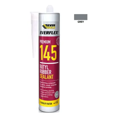 Everbuild 145 Butyl Rubber Sealant 300Ml